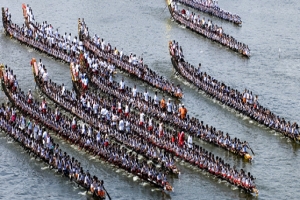 Snake Boats in Kerala / India