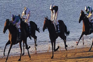 This exciting, beautiful sporting spectacle is one of Europe's equestrian contests.