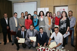 USAID graduates 16 new economic reporters and lunched their internship program 